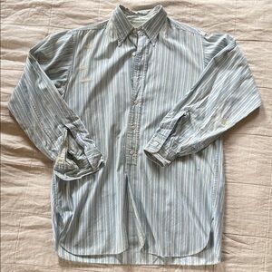 Vintage pinstripe button up shirt